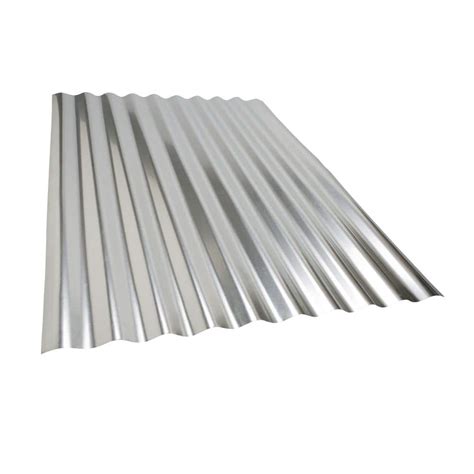 home depot galvanized sheet metal|fully galvanized steel panels.